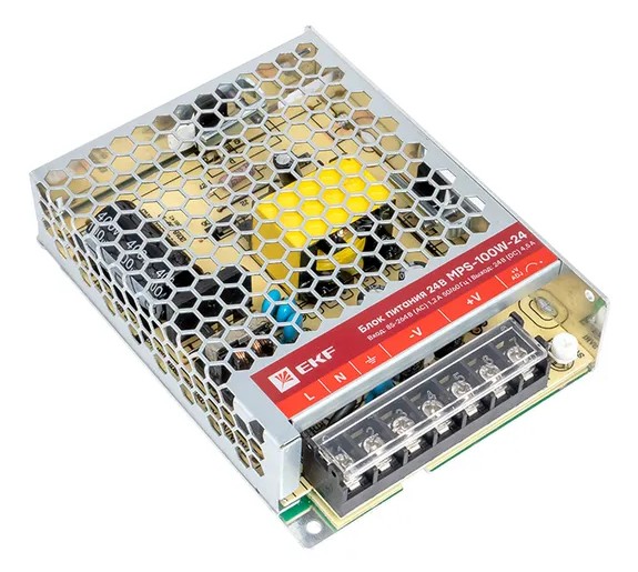 MPS-100W-24, блок питания 24В