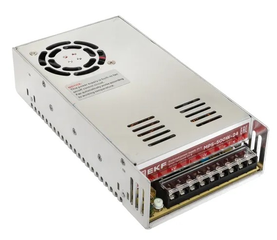 MPS-500W-24, блок питания на монтажную панель 500Вт