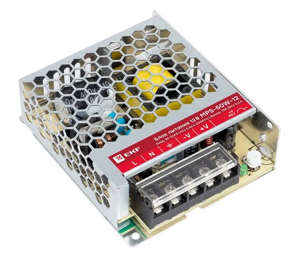 MPS-50W-12, блок питания 12В