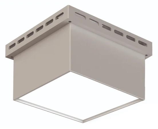 LED-GR 8 8Вт 4000К IP40 800лм 85х85х40 CRI80 opal-sand GL15/DOB бел, светильник светодиодный встраиваемый