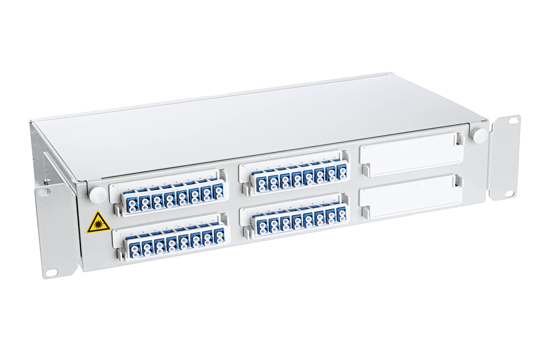 ШКОС-Л-2U/4-64-LC~64-LC/SM~64-LC/UPC (130308-00188), кросс оптический 19"