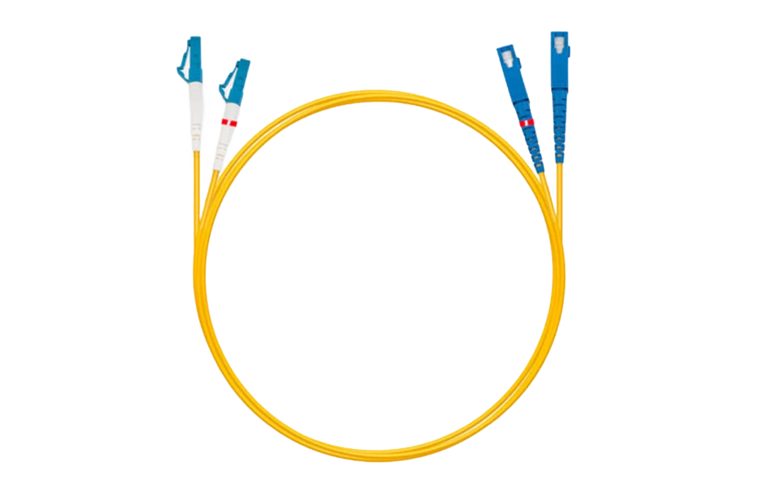ШОС-2SM/2.0мм-LC/UPC-SC/UPC-1.0м (130202-05812), патч-корд оптический
