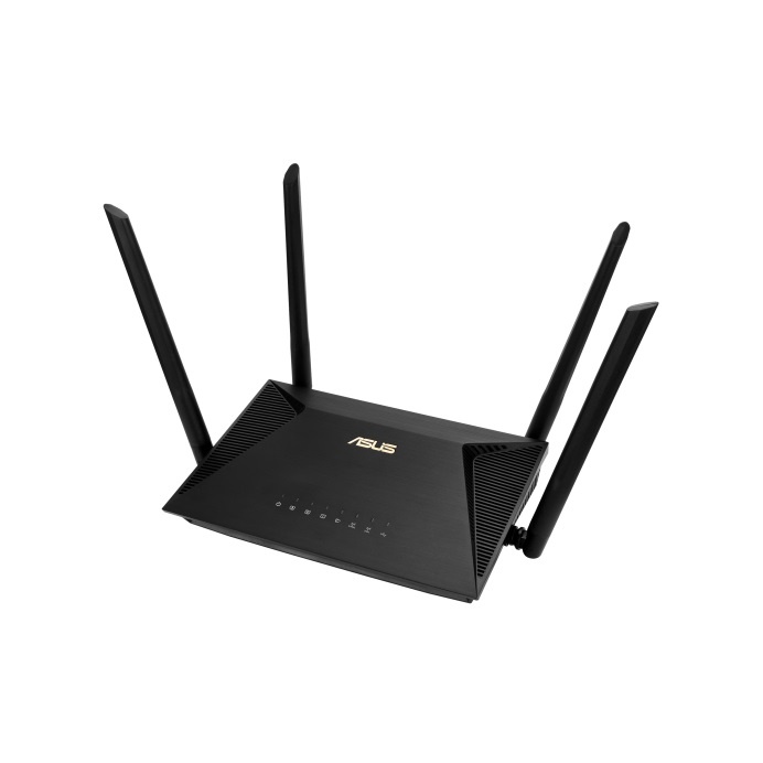 RT-AX53U AX1800 10/100/1000BASE-TX/4G ready черный, роутер беспроводной