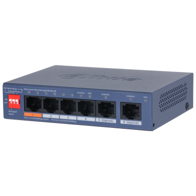 DH-CS4006-4ET2GT-60, сетевой PoE коммутатор