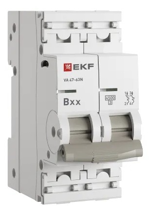 2P 10А (B) 6кА ВА 47-63N PROxima (M634210B), автоматический выключатель