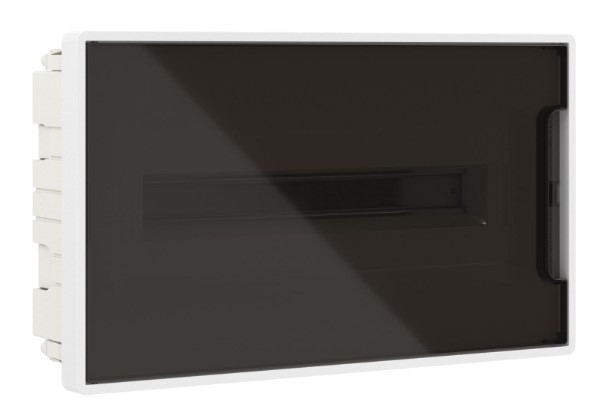 Щиток встраиваемый с дверцей 18 модулей белый FRAME с 2 шинами PEN (F18B3WD)