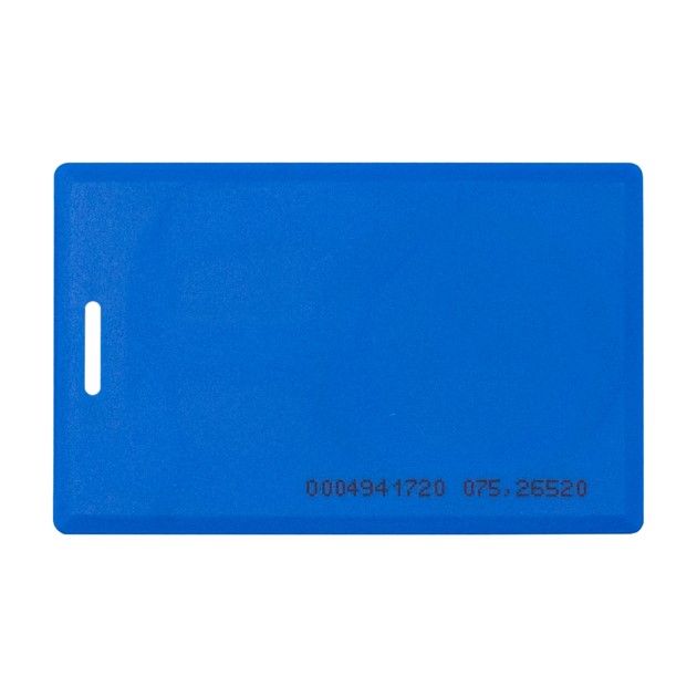 EM-Marine CLAMSHELL BLUE (толстая) с номером (11743), карта proximity