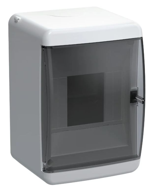 Корпус пластиковый навесной TEKFOR Mini КМПн-4 IP41 белый (TFM-KP73-N-04-41-K01-K01)