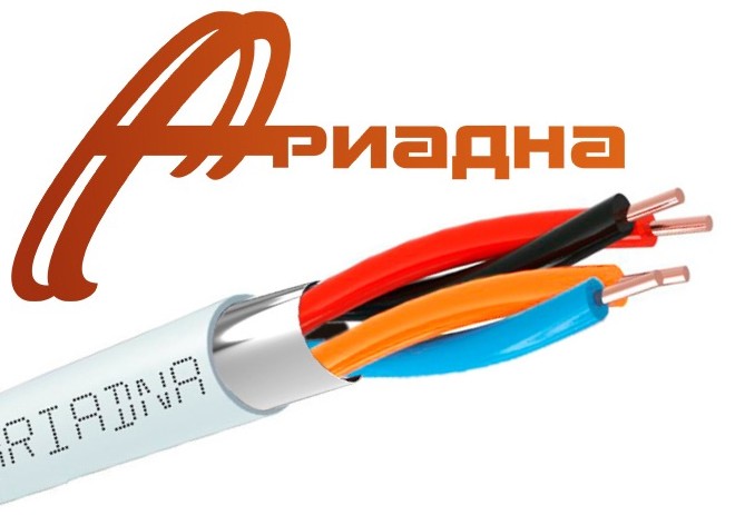 КПСЭнг(А)-FRLSLTx 1х2х0,35 (Ариадна), кабель для систем ОПС и СОУЭ огнестойкий, не поддерживающий горения, экранированный