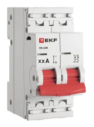 ВН-63N 2P 25А PROXIMA (S63225), выключатель нагрузки