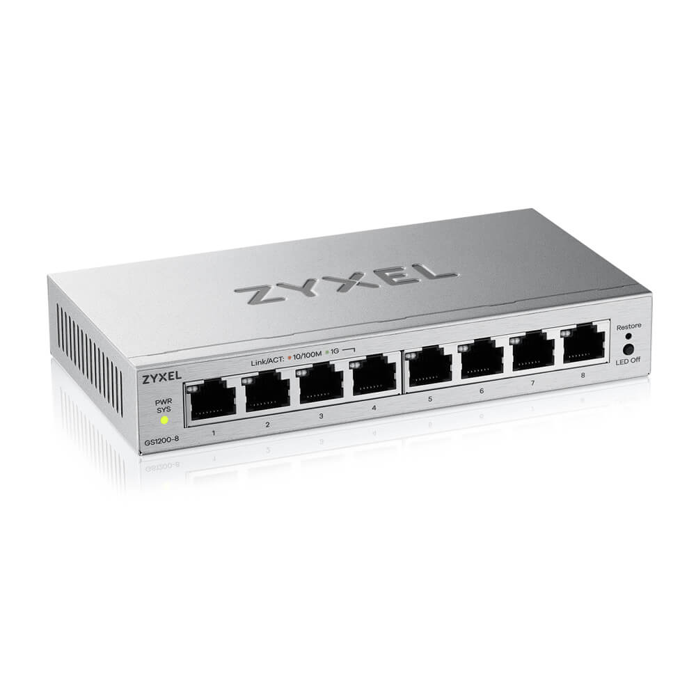 GS1200-8V3-EU0101F, Smart коммутатор
