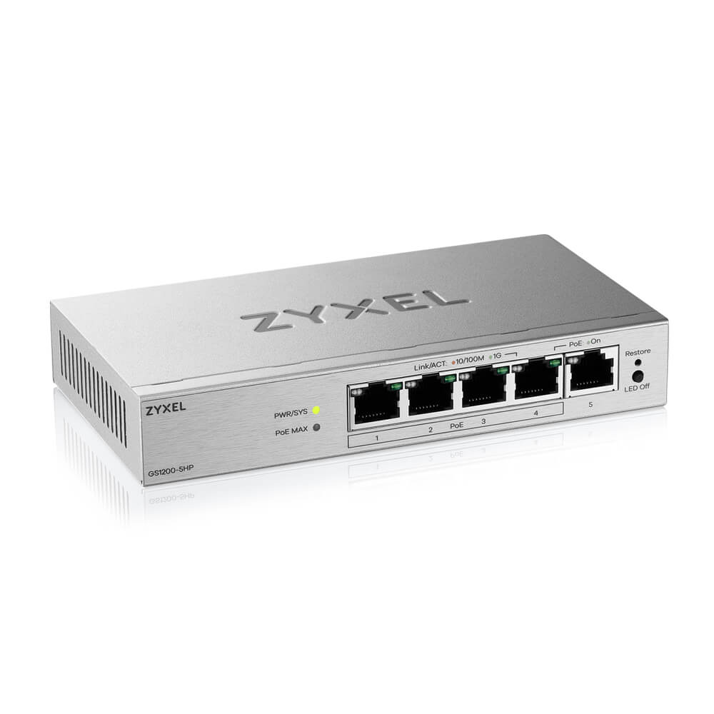 GS1200-5HPV3-EU0101F, Smart коммутатор