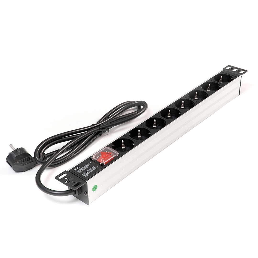 MR-PDU-8PS-2PC, блок розеток 19"