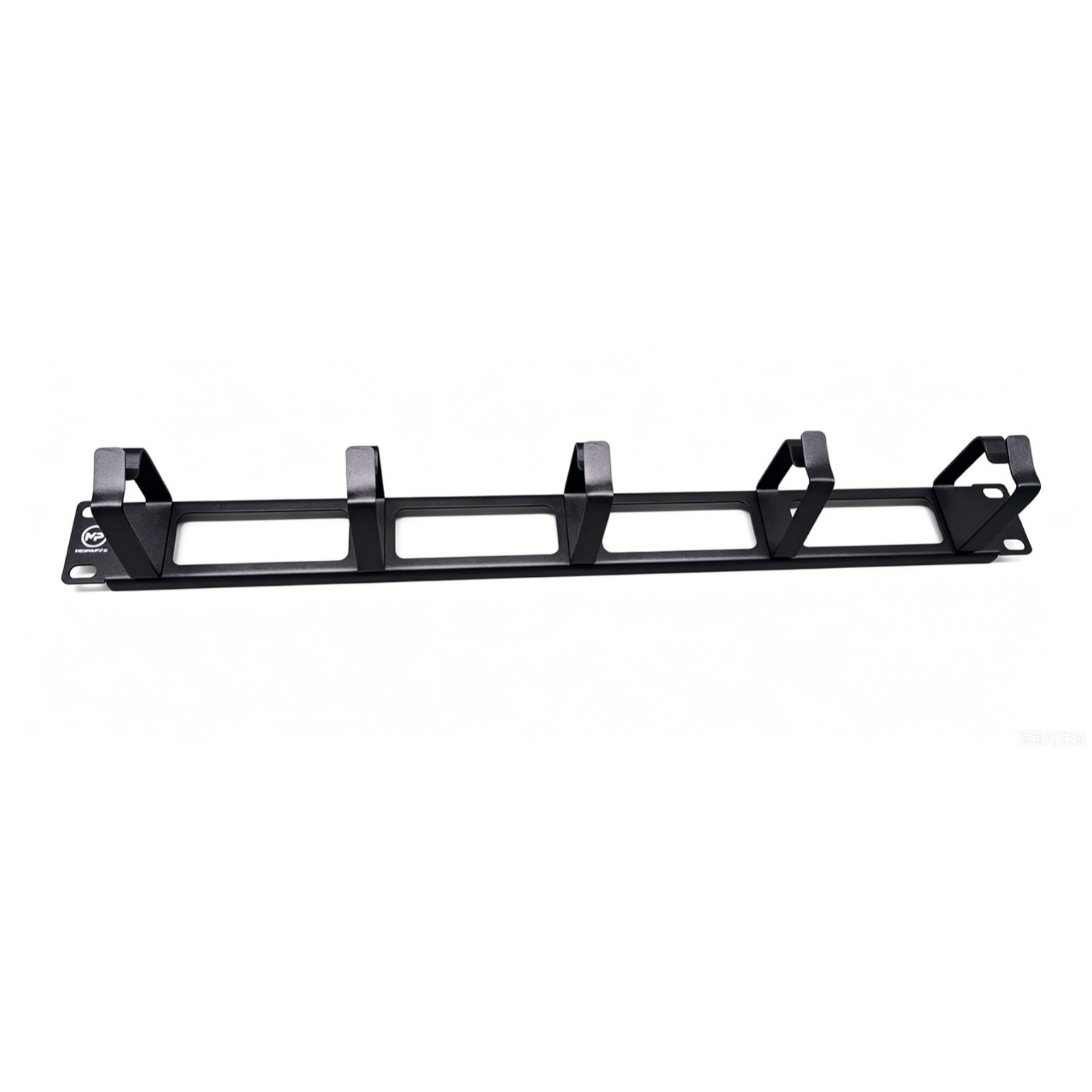 MR-CO-1U-R-BK, кабельный организатор 19"
