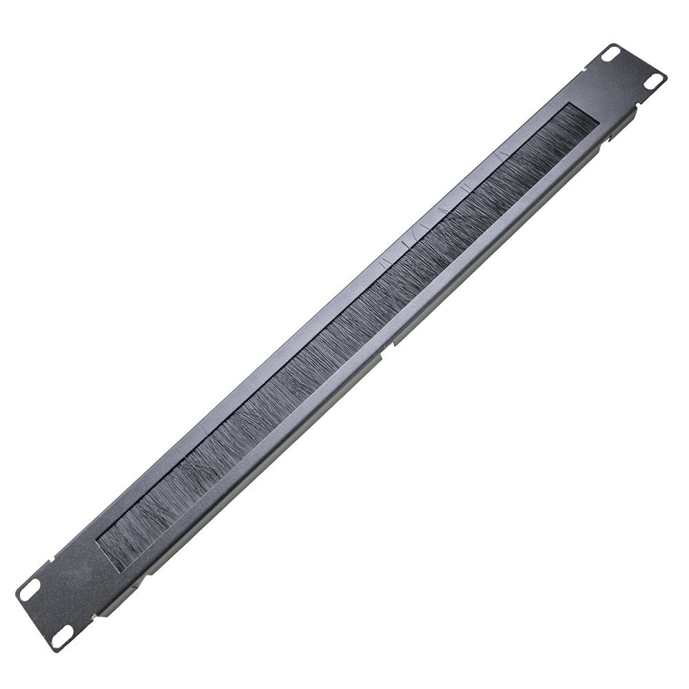 MR-CO-1U-BI-BK, кабельный организатор 19"