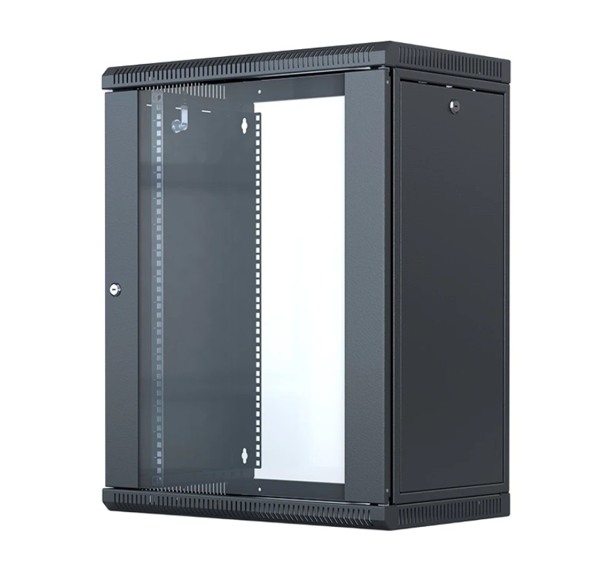 ШТ-НСрМ-18U-600-650-С-Ч (130411-02770), шкаф телекоммуникационный 19" настенный 18U