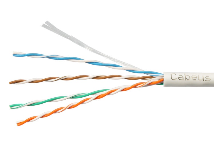 UTP-4P-Cat.5e-SOLID-LSZH-GY-LIGHT-20 (9996c-8), кабель «витая пара» (LAN) для структурированных систем связи