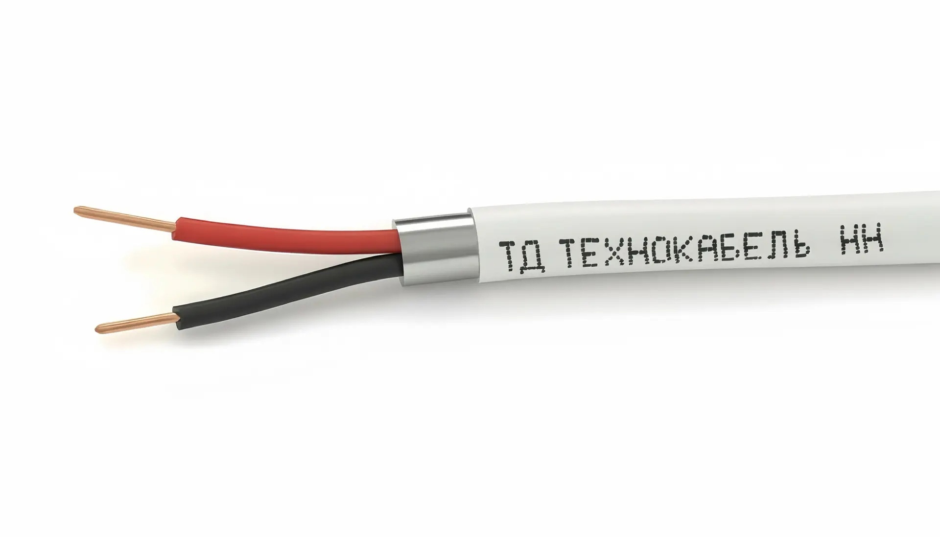 КПСВЭВнг(А)-LSLTx 1х2х0,5 (Технокабель-НН), кабель для систем пожарной и охранной сигнализации с пониженным дымо и газовыделением низкотоксичный