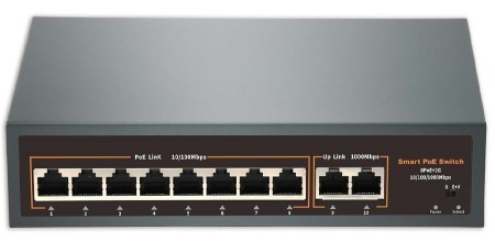 ATEC-POE08L, сетевой PoE коммутатор