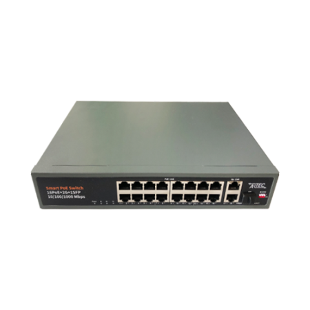 ATEC-POE16L, сетевой PoE коммутатор
