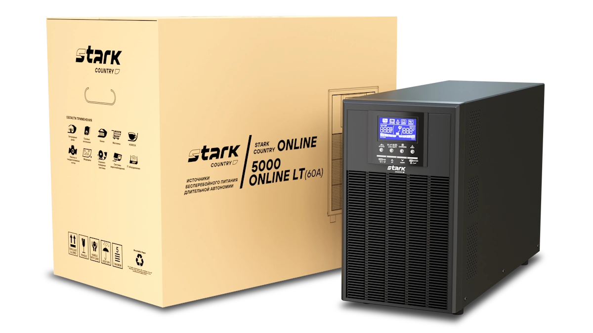 Stark Country 5000 ONLINE LT (60A), источник бесперебойного питания