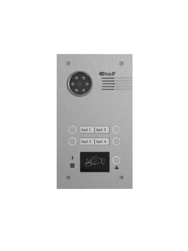 BA-04MD SILVER, вызывная панель IP-домофона