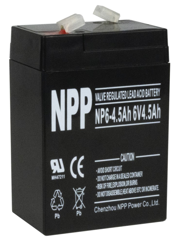 NPP NP6-4.5, аккумулятор герметичный свинцово-кислотный