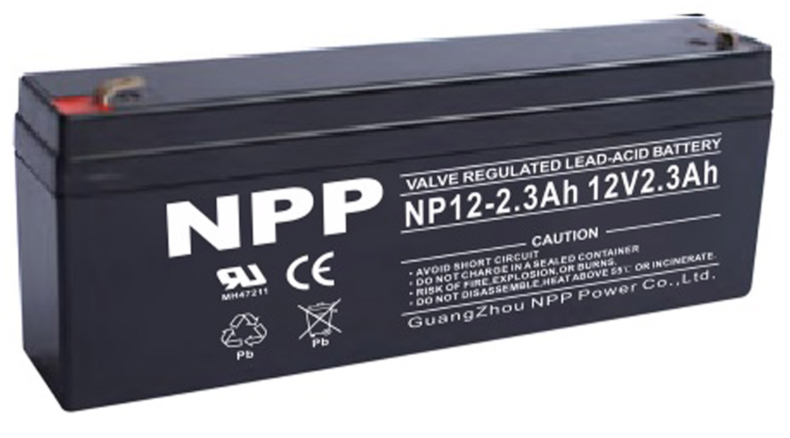 NPP NP12-1.3, аккумулятор герметичный свинцово-кислотный