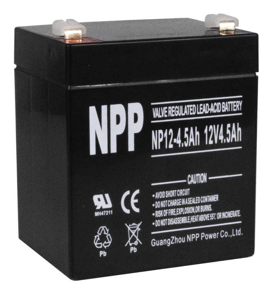 NPP NP12-4.5, аккумулятор герметичный свинцово-кислотный