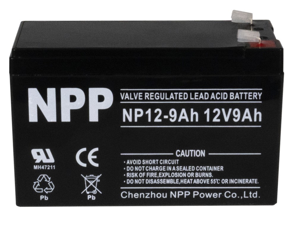 NPP NP12-9, аккумулятор герметичный свинцово-кислотный