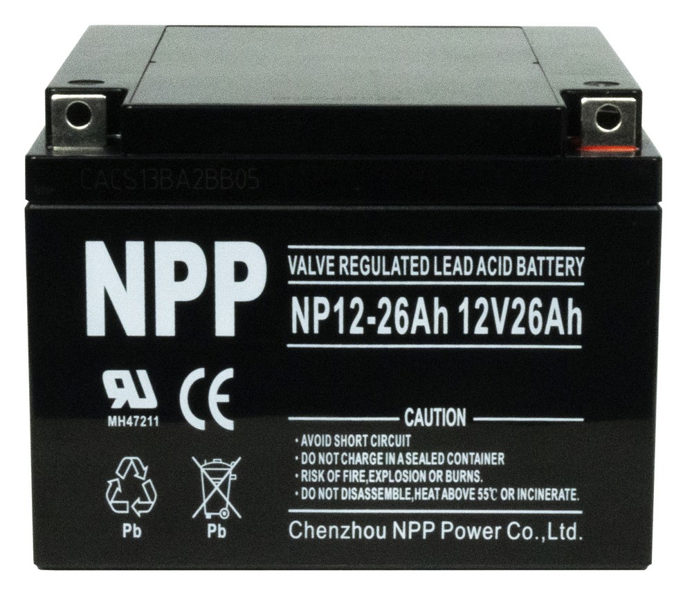 NPP NP12-26, аккумулятор герметичный свинцово-кислотный