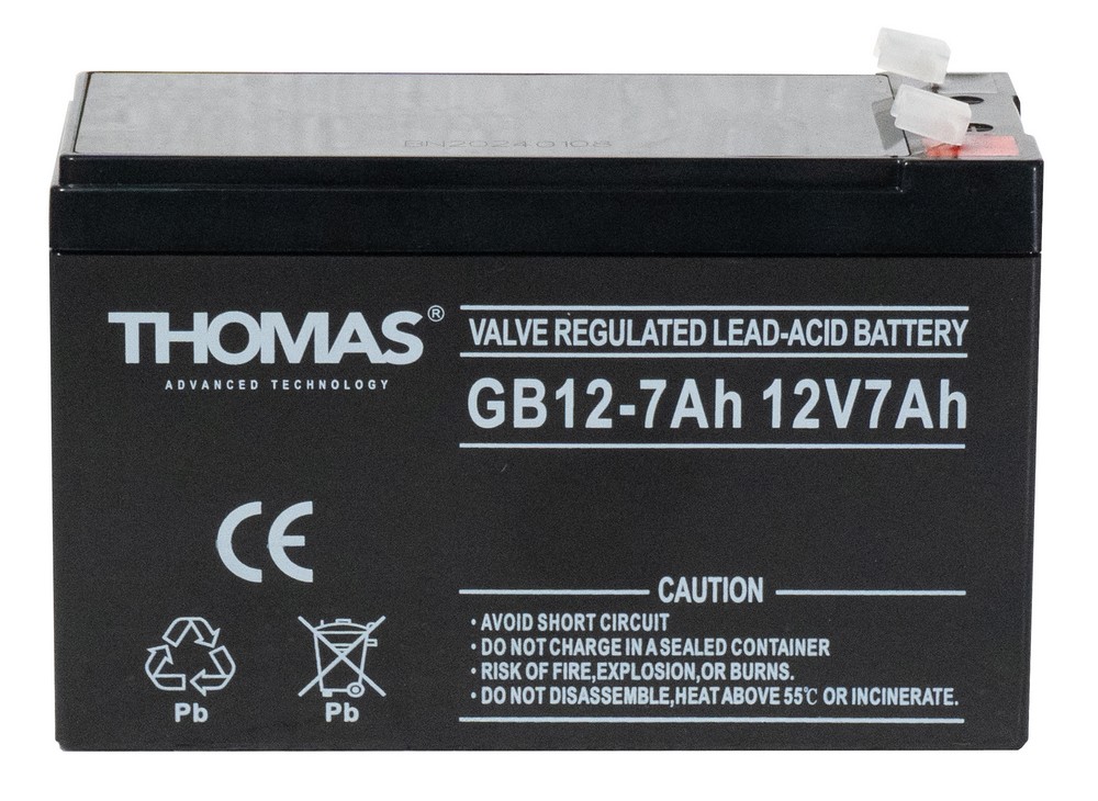 Thomas GB12-7, аккумулятор герметичный свинцово-кислотный