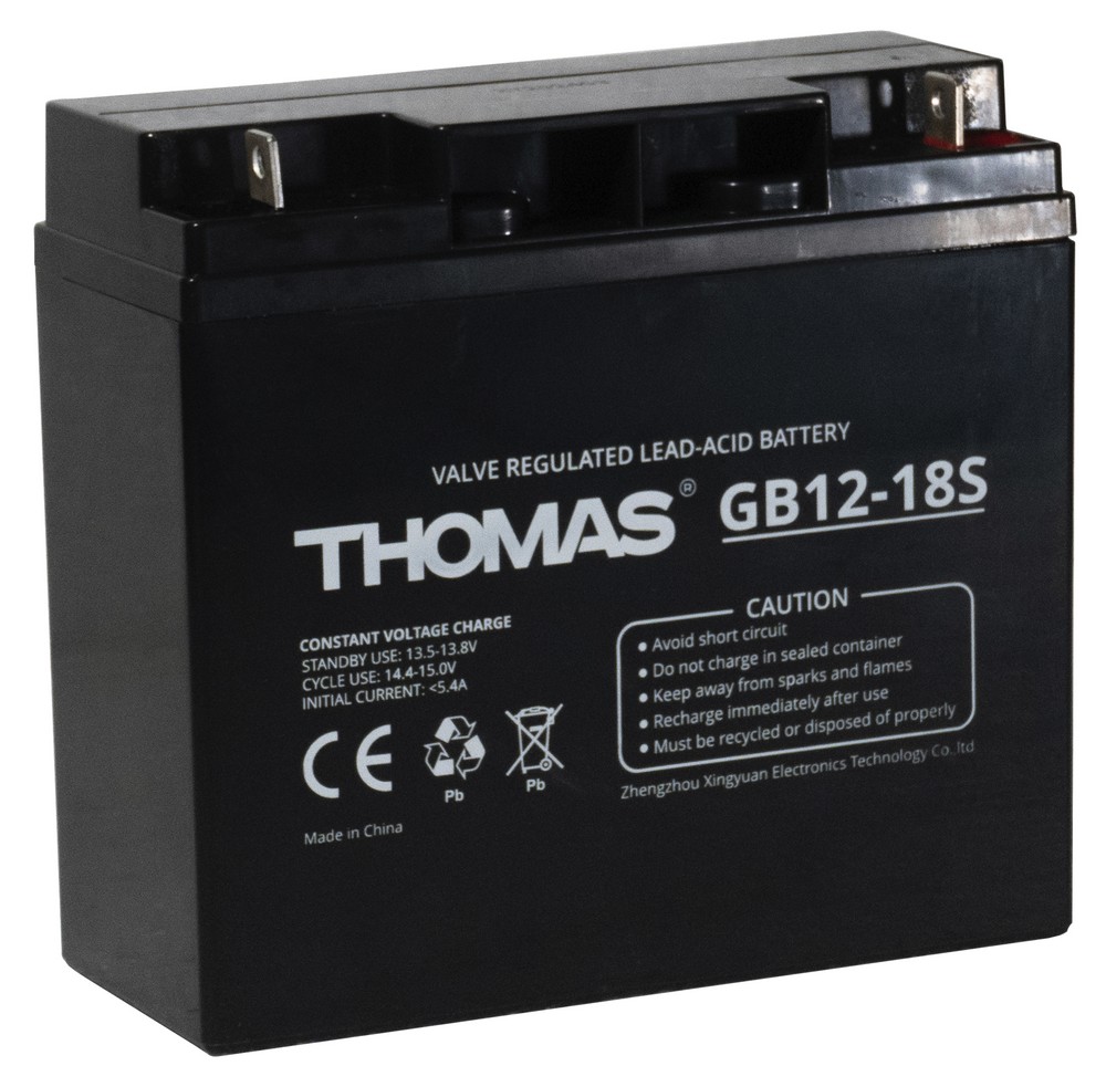 Thomas GB12-18S, аккумулятор герметичный свинцово-кислотный