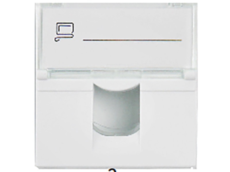 MR-FP02-011, вставка 45х45 (Mosaic) для 1 модуля Keystone Jack