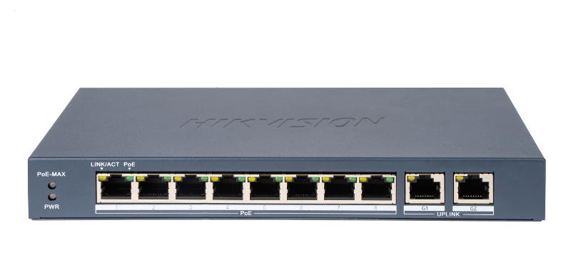 DS-3E0310P-E/M(B), коммутатор с питанием POE