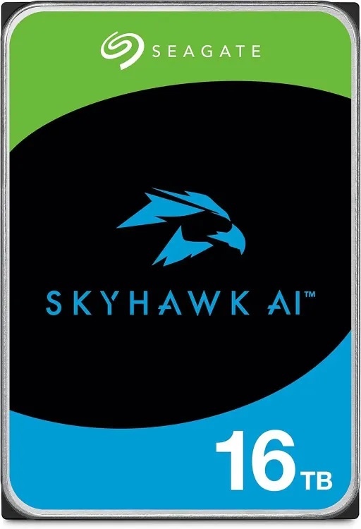 HDD 16000 GB (16 TB) SATA-III SkyHawkAI (ST16000VE004), жесткий диск (HDD) для видеонаблюдения