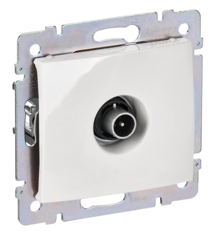 Valena DIY розетка TV "звезда", скрытой установки, белый (694284)