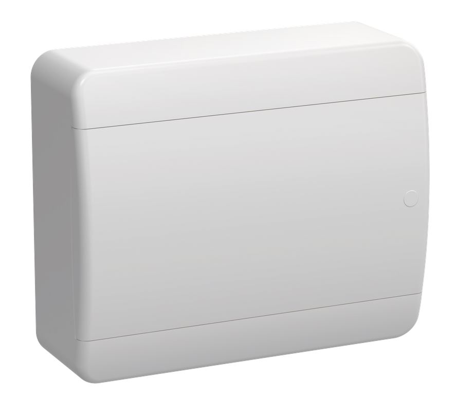 Корпус пластиковый TEKFOR ЩРН-П-12 IP41 белая дверь (TF5-KP13-N-12-41-K01-K01)
