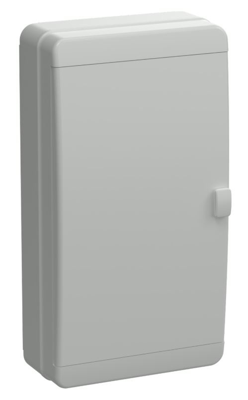 Корпус пластиковый TEKFOR КМПн-36 IP65 серая непрозрачная дверь (TF5-KP73-N-36-65-K03-K03)