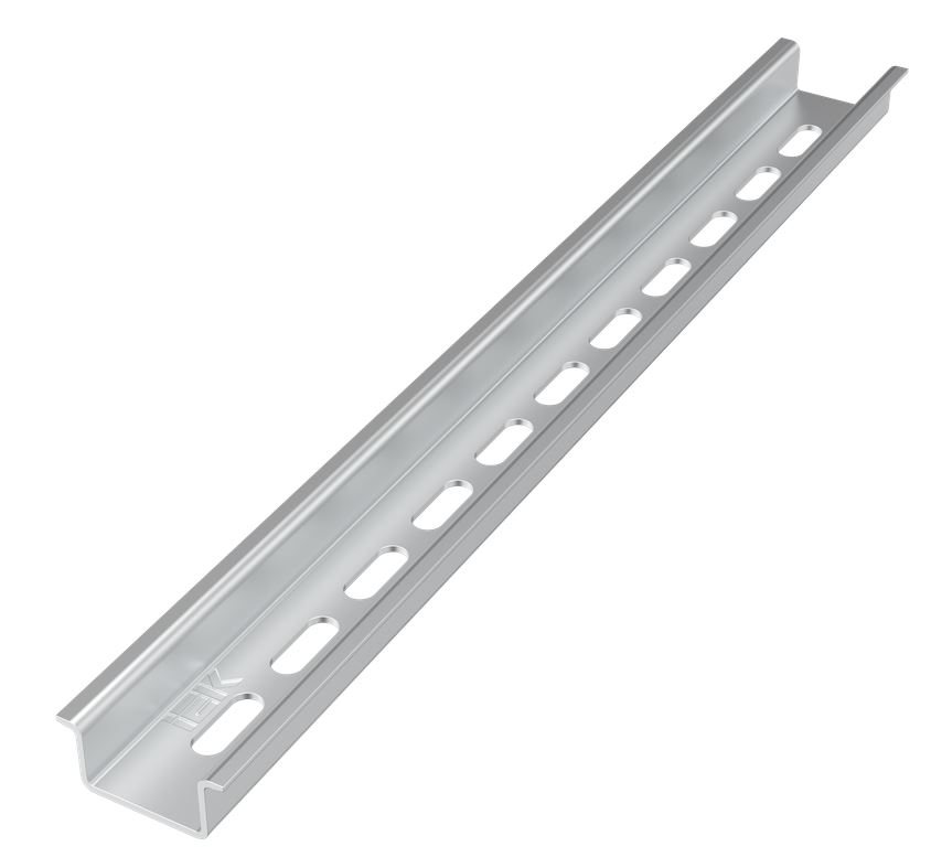 DIN-рейка 35х15х1,5мм оцинкованная 100см TEKFOR (TF-DN25-0100)