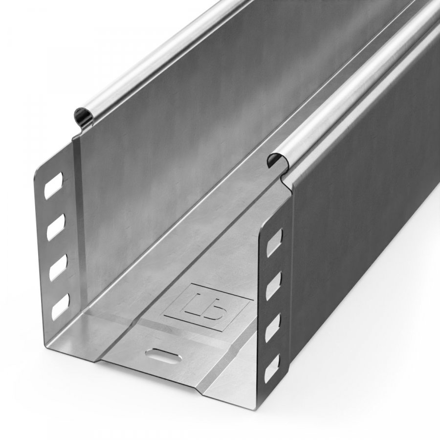 Лоток неперфорированный Стандарт INOX (AISI 304) 100х100х3000 (0,8мм) (PR16.2308)