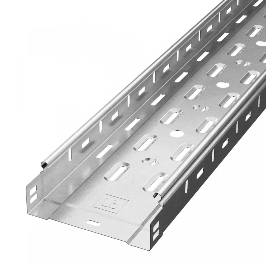 Лоток перфорированный Стандарт INOX (AISI 304) 150х50х3000 (0,8мм) (PR16.2332)