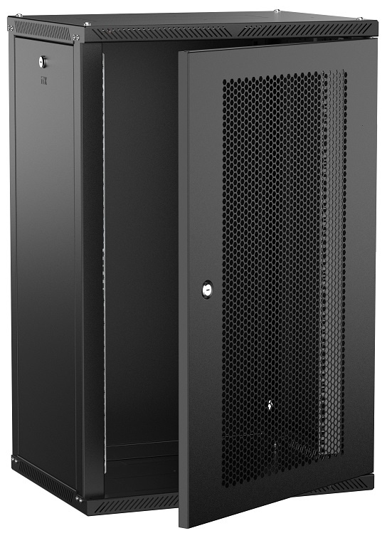 LWR5-18U64-PF-2, шкаф телекоммуникационный 19" настенный