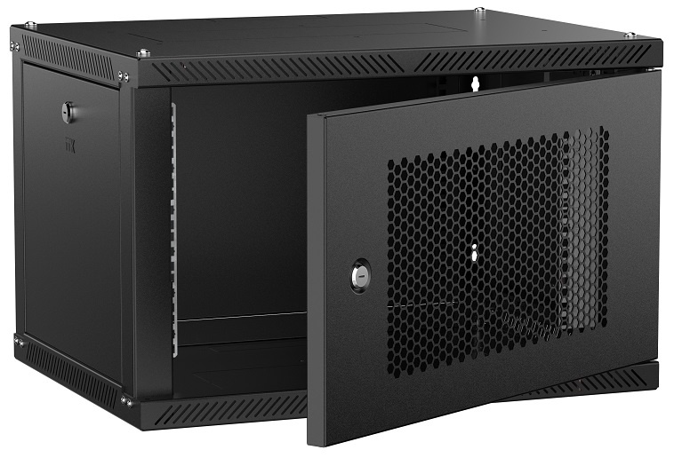 LWR5-06U66-PF-2, шкаф телекоммуникационный 19" настенный