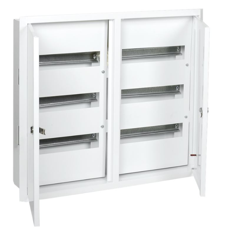 Корпус металлический встраиваемый TITAN 3 ЩРв-72 540х600х120 IP31 белый (MKM14-V-72-31-TW