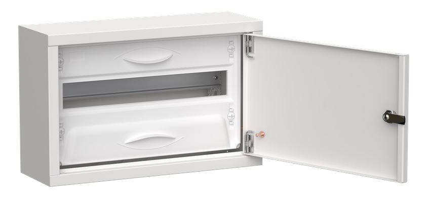 Корпус металлический TITAN 5 ЩРн-18 (1х18) 268х420х140 IP31 белый (TI5-50-N-018-31)