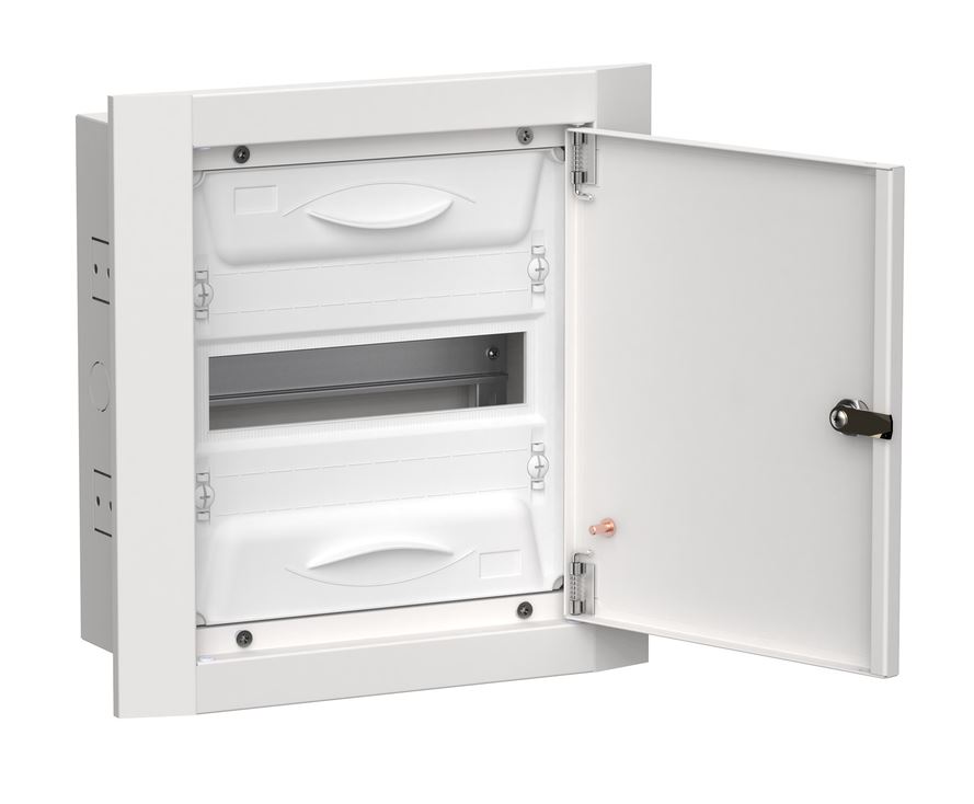 Корпус металлический встраиваемый TITAN 5 ЩРв-12 (1х12) 380х365х130 IP31 одна дверь белый (TI5-50-V-012-31)