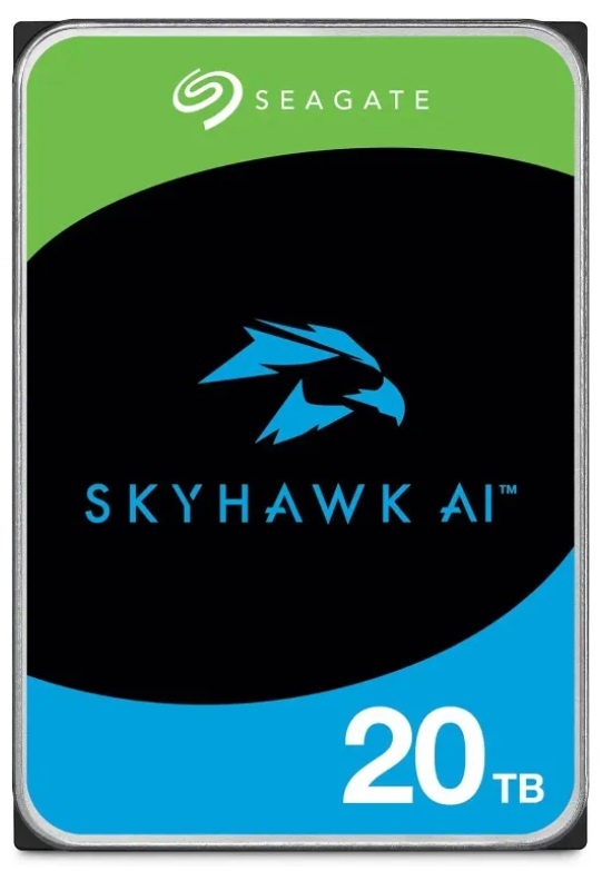 HDD 20000 GB (20 TB) SATA-III SkyHawkAI (ST20000VE003), жесткий диск (HDD) для видеонаблюдения