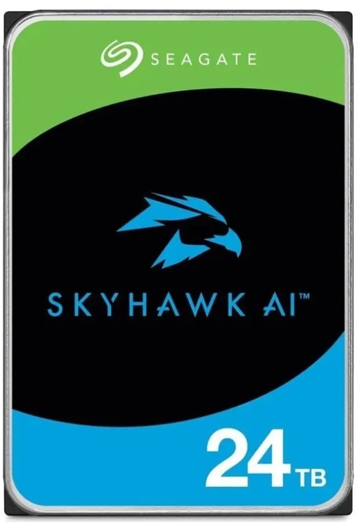 HDD 24000 GB (24 TB) SATA-III SkyHawkAI (ST24000VE002), жесткий диск (HDD) для видеонаблюдения