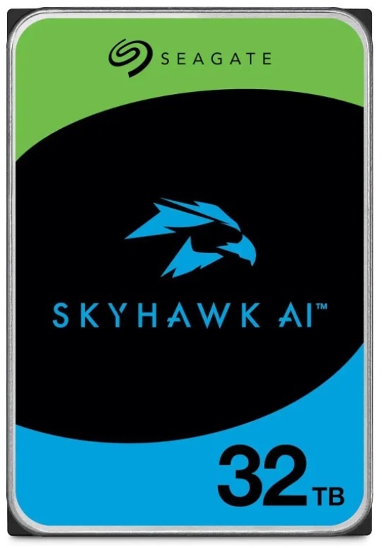 HDD 32000 GB (32 TB) SATA-III SkyHawkAI (ST32000VE000), жесткий диск (HDD) для видеонаблюдения